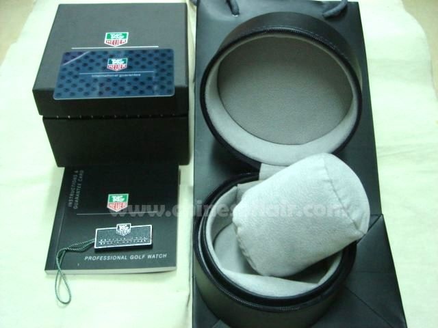 Tag Heuer Circular Leather Watch Box for Sale Tag Heuer Circular Leather Watch Box for Sale